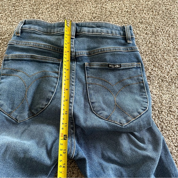 ROLLA'S Eastcoast Crop Flare Jeans - Tracey Blue Size Size 29 - Picture 13 of 15